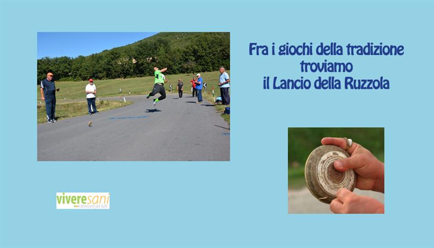 Lancio della ruzzola Lancio della ruzzola